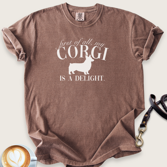 My corgi is a delight T-shirt