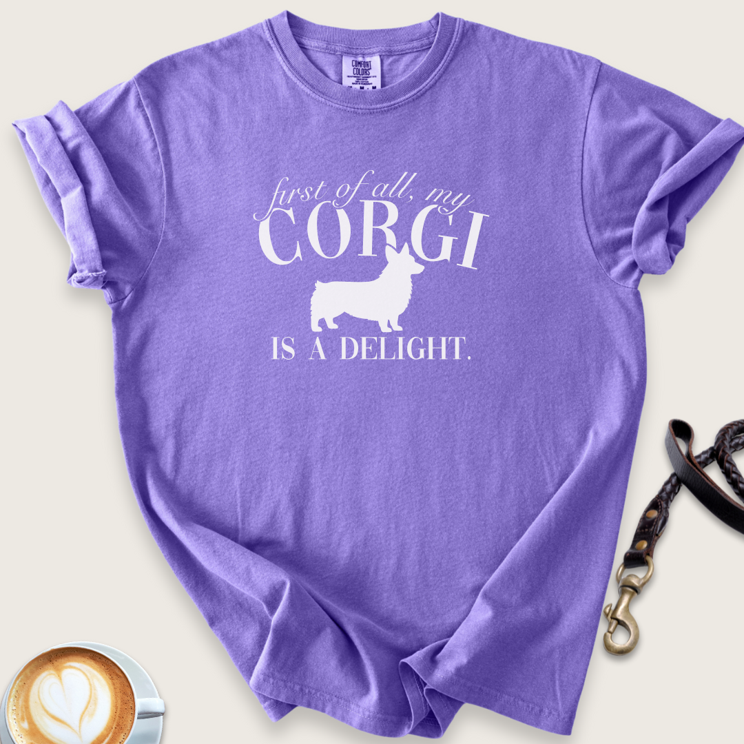 My corgi is a delight T-shirt