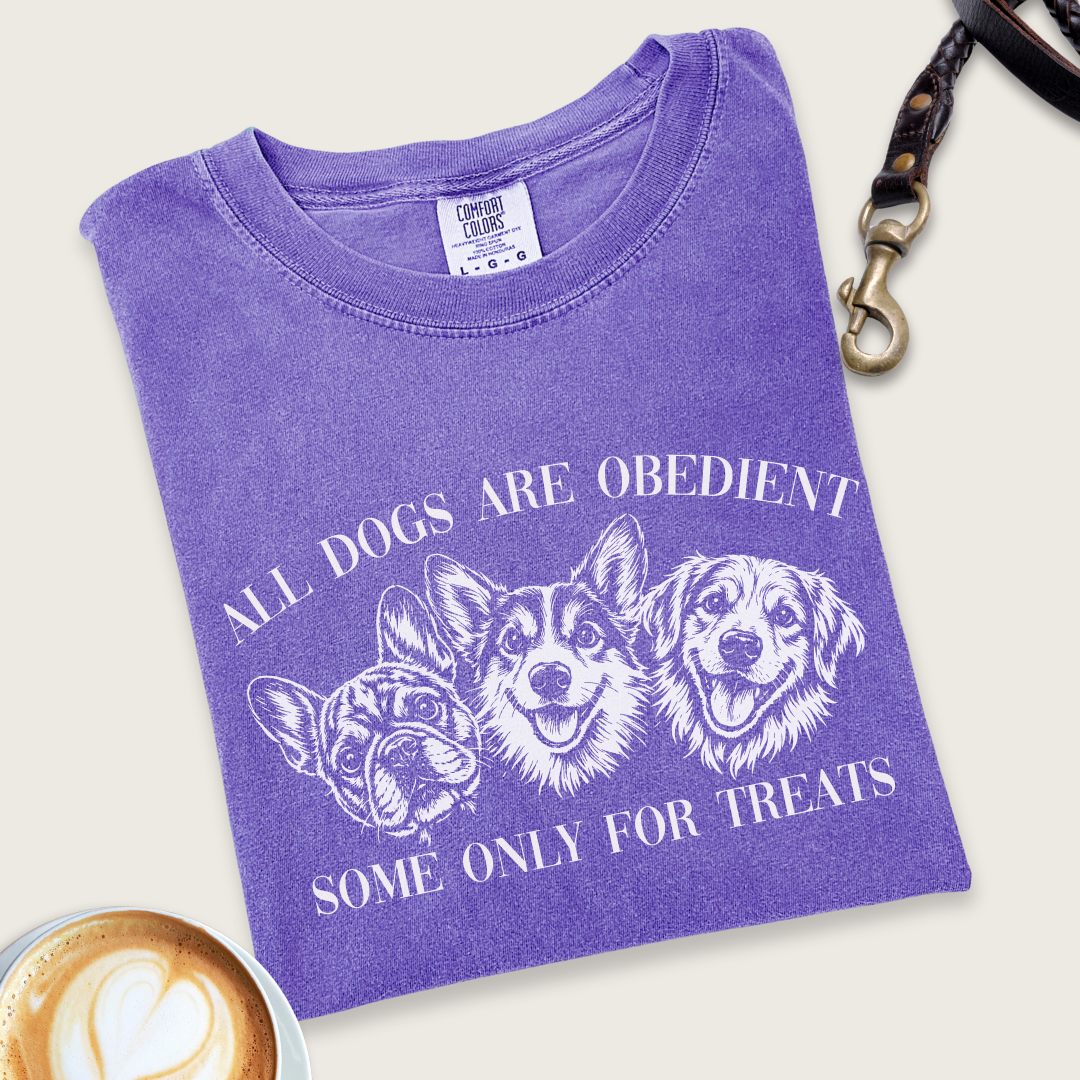 All dogs are obedient T-Shirt