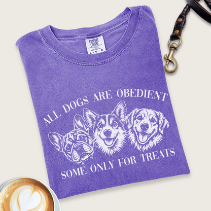 All dogs are obedient T-Shirt