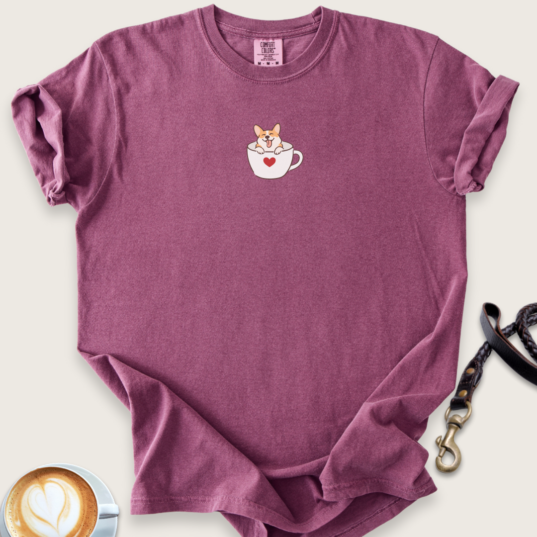 Cup of corgi T-shirt