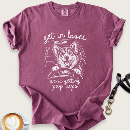 We're getting pup cups T-shirt