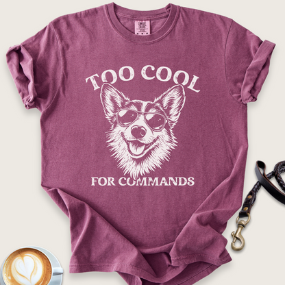 Too cool for commands T-shirt