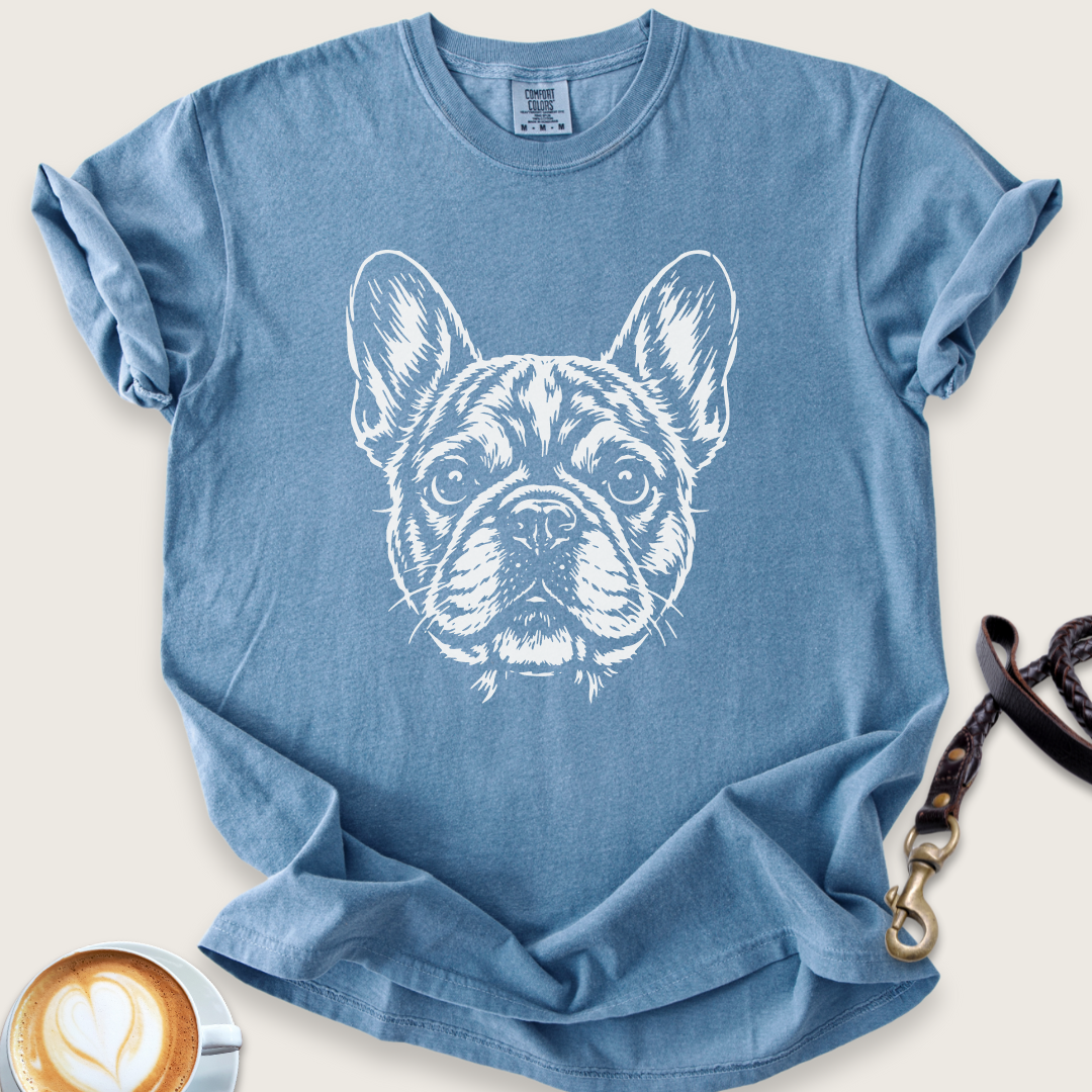 That frenchie face T-shirt