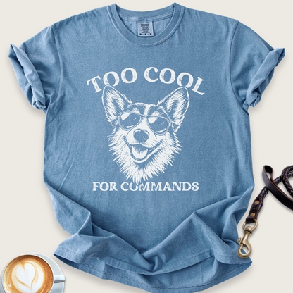 Too cool for commands T-shirt