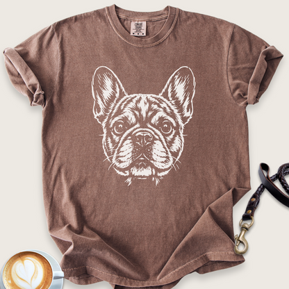 That frenchie face T-shirt
