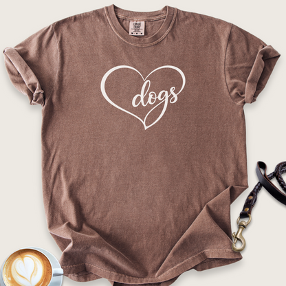 Heart dogs T-shirt