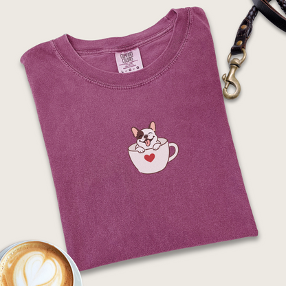 Cup of Frenchie T-shirt