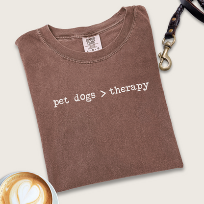 Pet dogs > therapy T-shirt