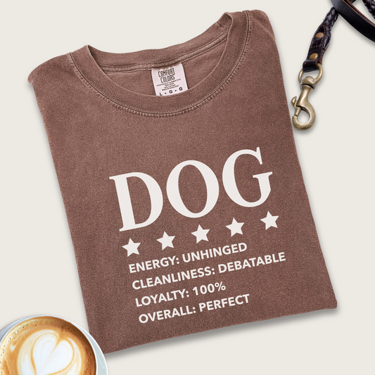 Dog 5 stars perfect T-shirt