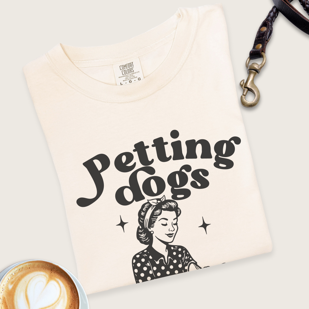 Petting dogs cause murder is wrong T-shirt