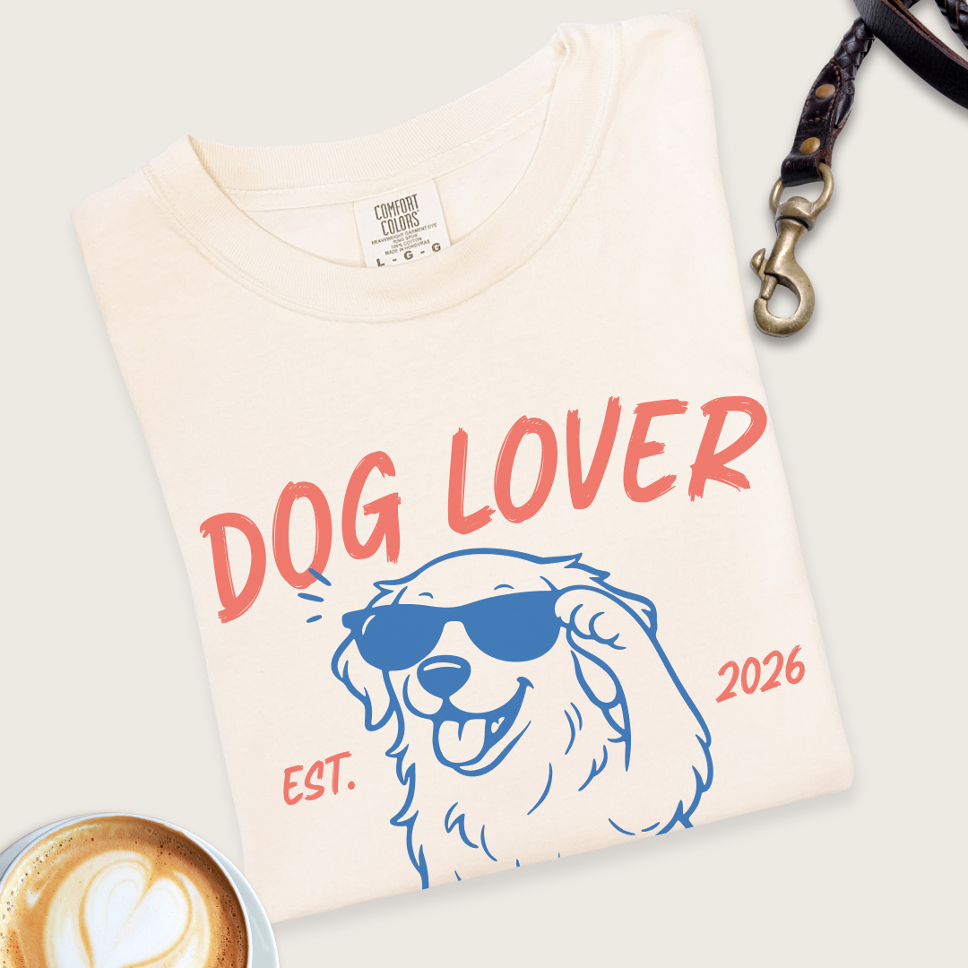 Dog lover social club T-shirt