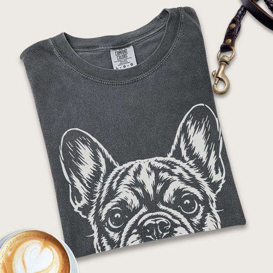 That frenchie face T-shirt
