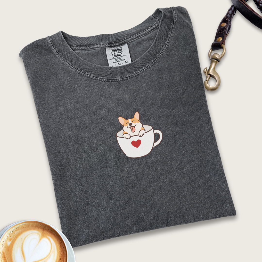 Cup of corgi T-shirt