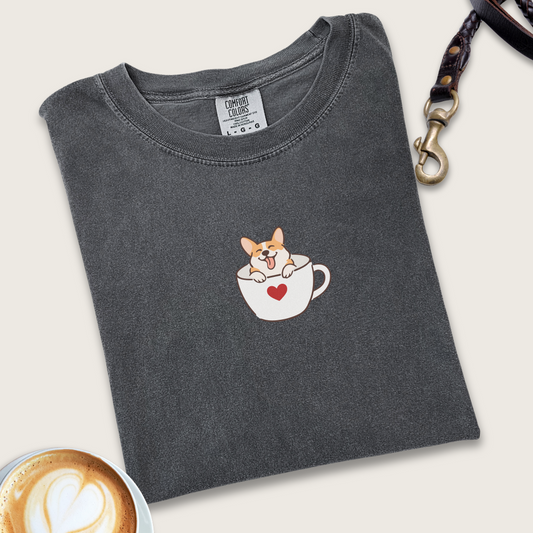 Cup of corgi T-shirt