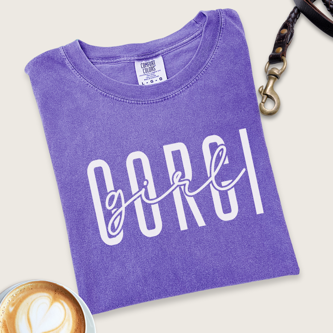 Corgi girl T-shirt