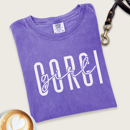 Corgi girl T-shirt